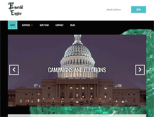 Tablet Screenshot of emeraldempireconsulting.com
